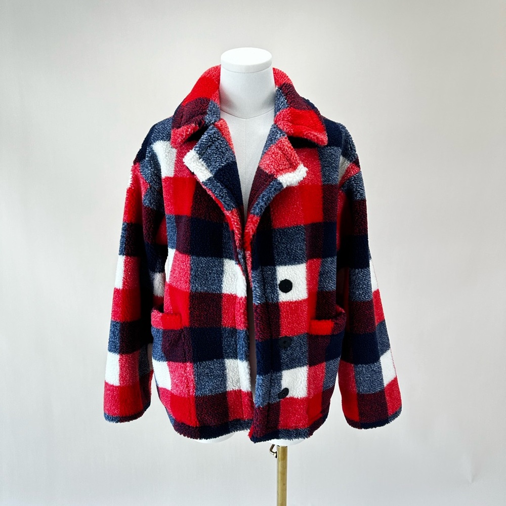 Stand Studio Plaid Jacket